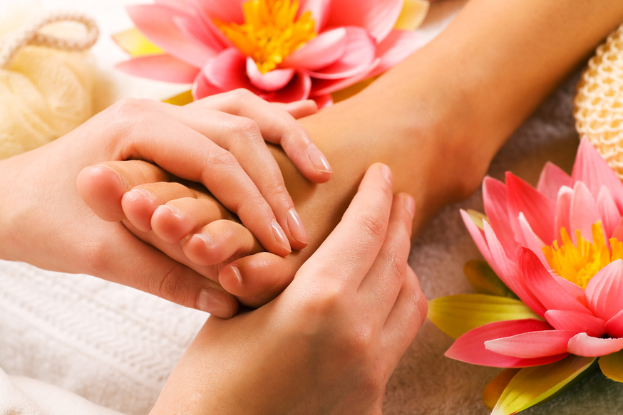 Feet Massage in Spa